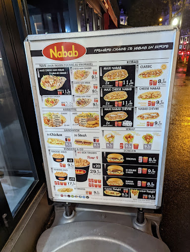 Nabab Kebab menu 4